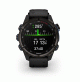 Descent Mk3i –43 mm -Carbon grey DLC titanium with black silicone band - 010-02753-11 - Garmin